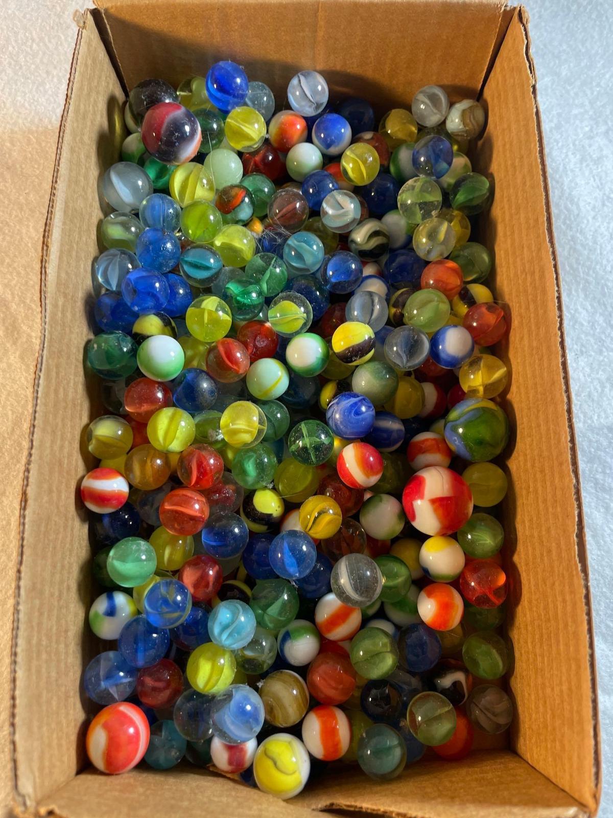 Large lot of Vintage Marbles