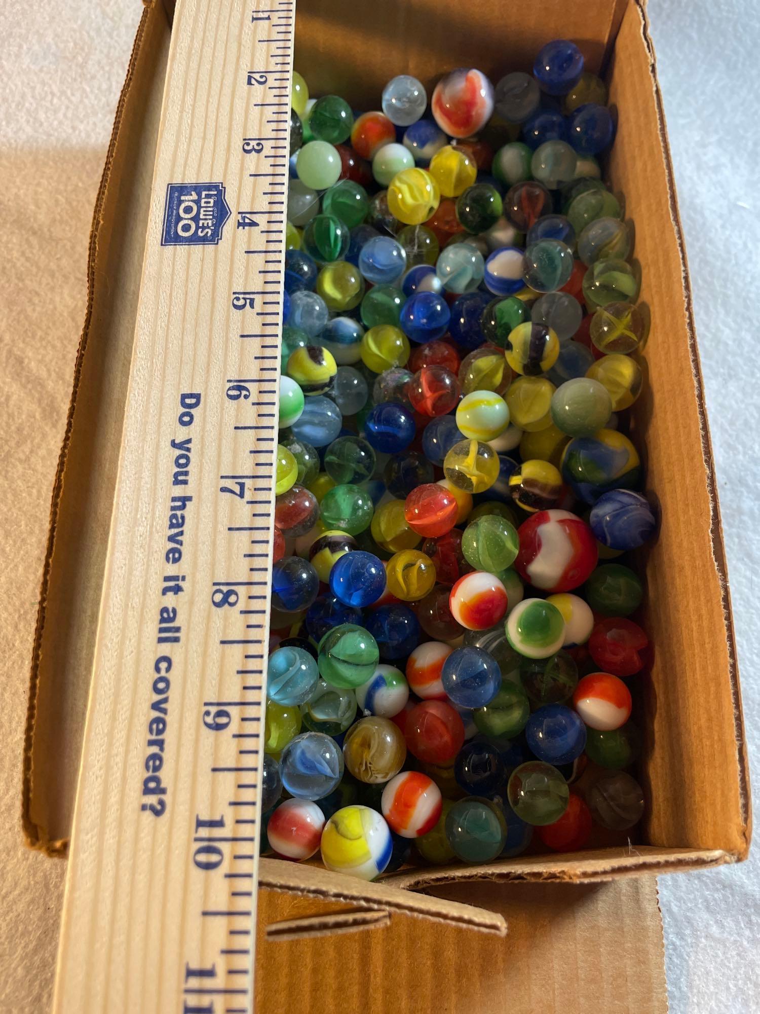 Large lot of Vintage Marbles