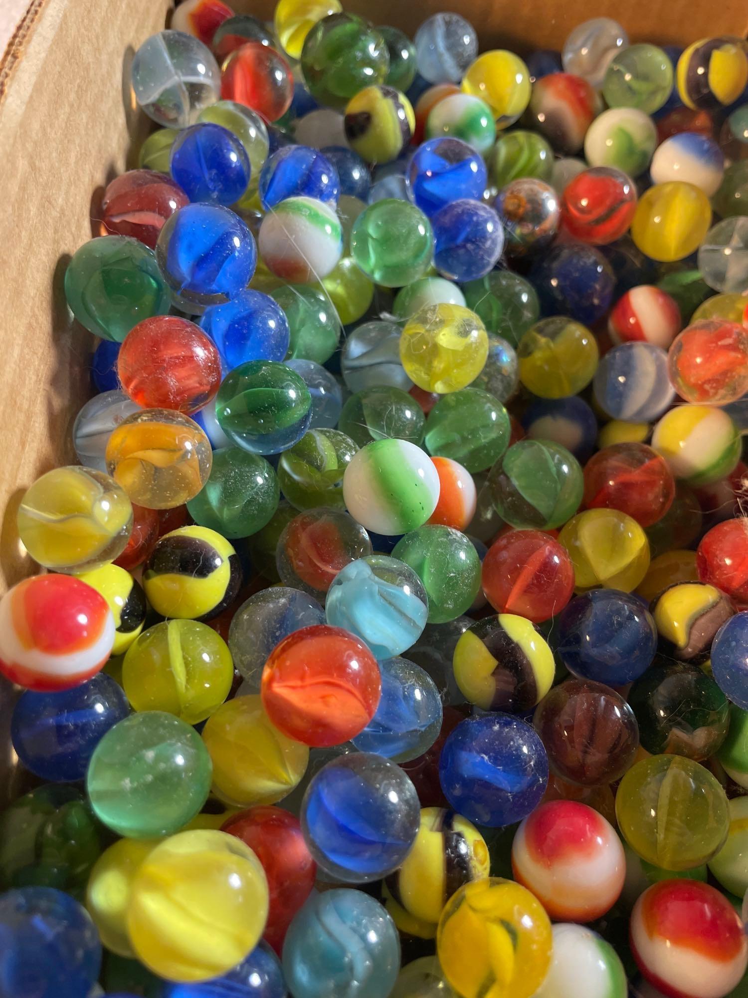 Large lot of Vintage Marbles