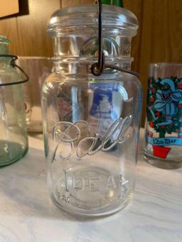 Vintage Glasses, Jars and Bottles