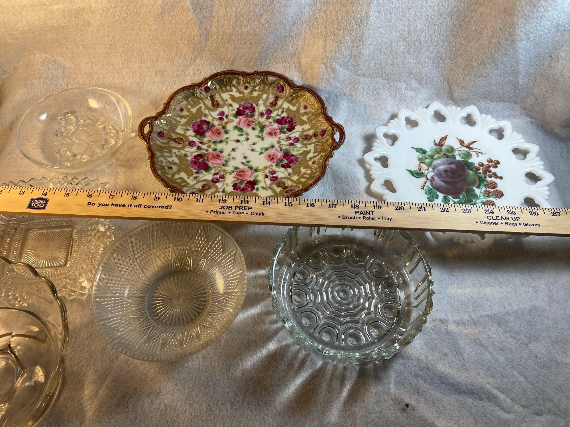 Vintage Serveware With Dessert Platter