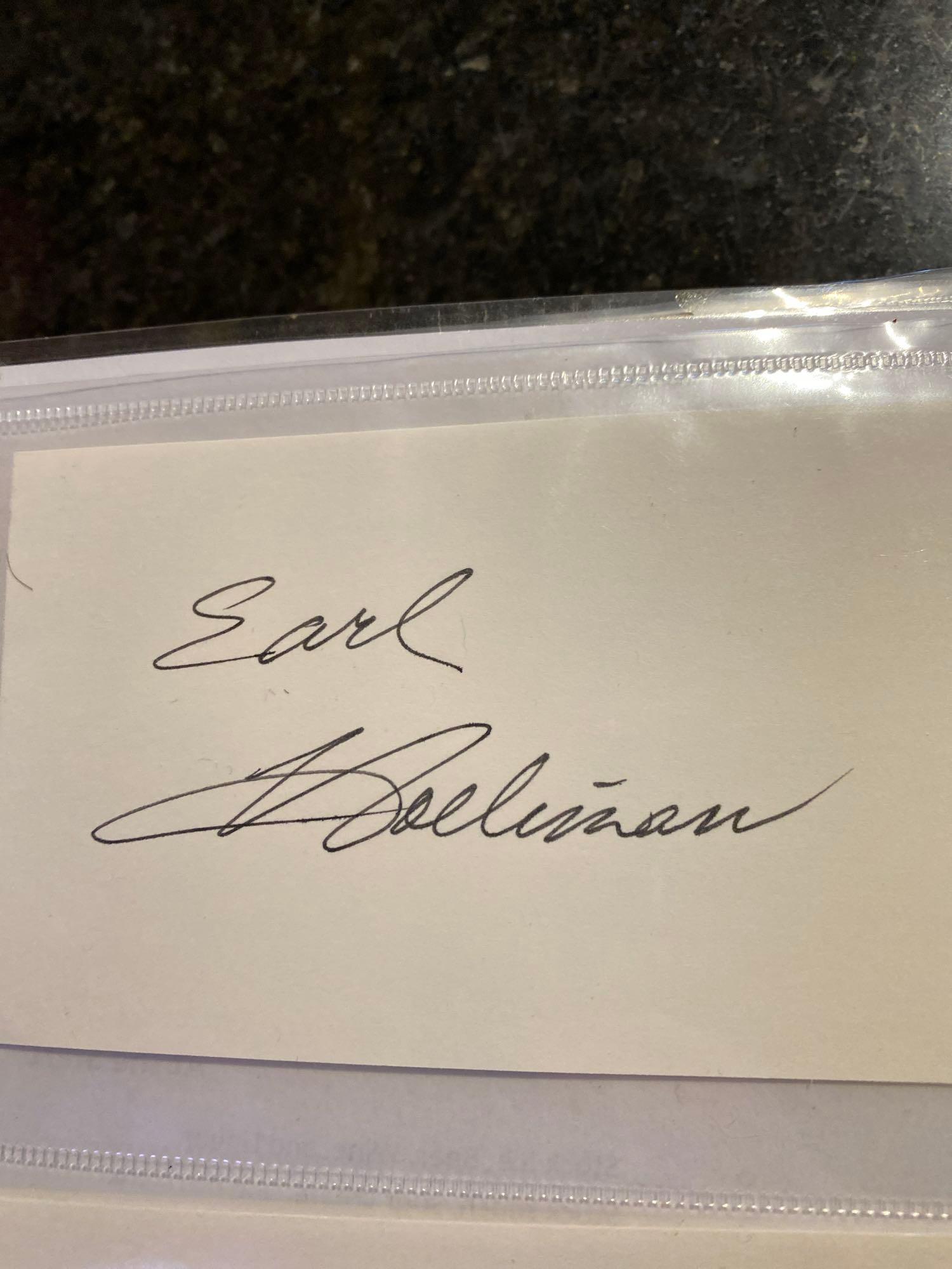 Eight Assorted Celebrity Autographs