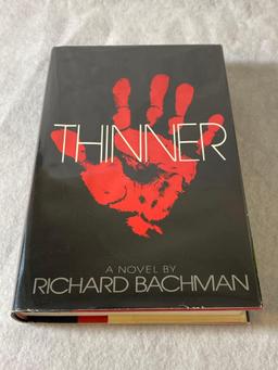 First Edition Thinner Richard Bachman Novel