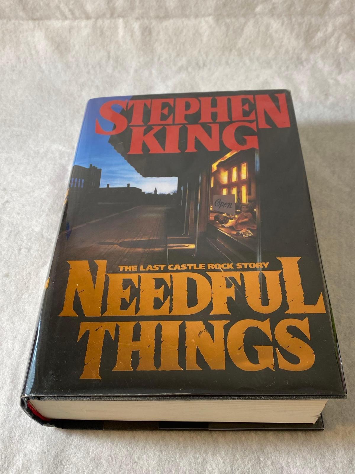 First Edition Needful Things Novel By Stephen King