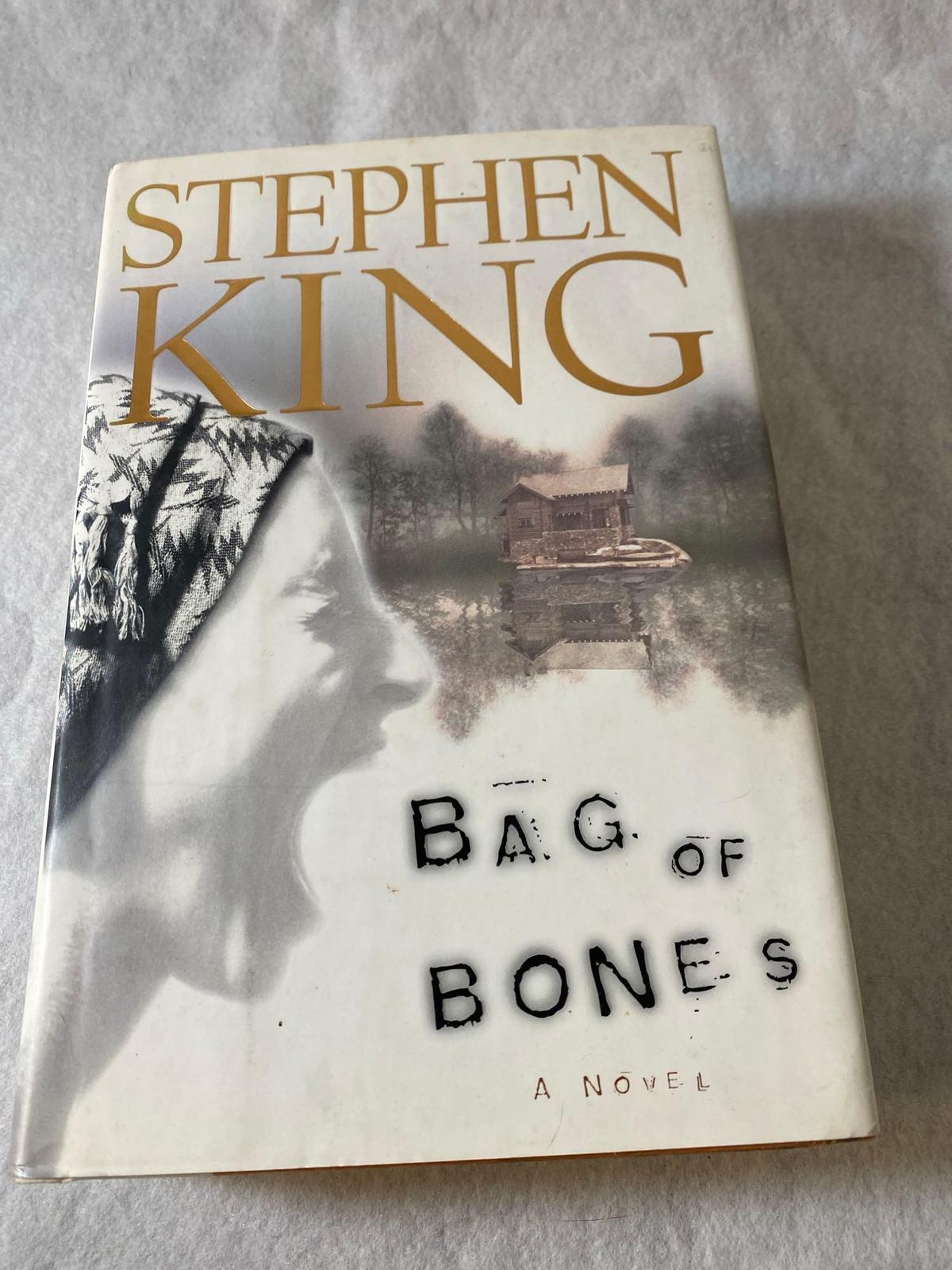 First Edition Bag Of Bones Novel By Stephen King