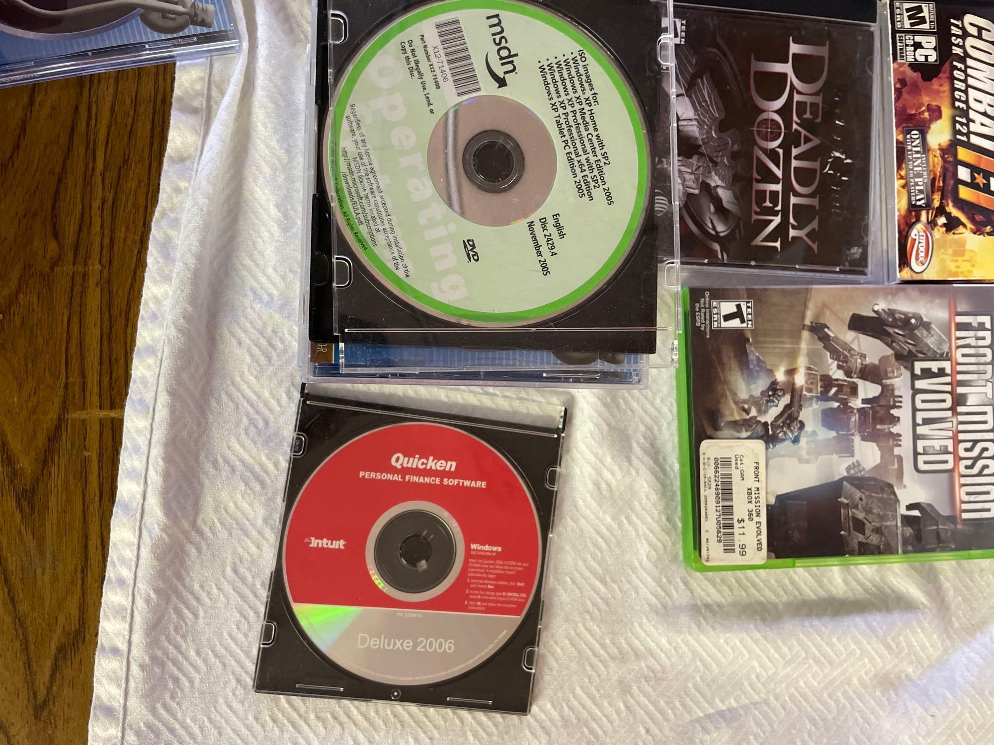 Assorted PC Games, Rewrite-able Discs and Computer Programs