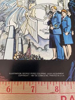 1987 DC Comics Poster