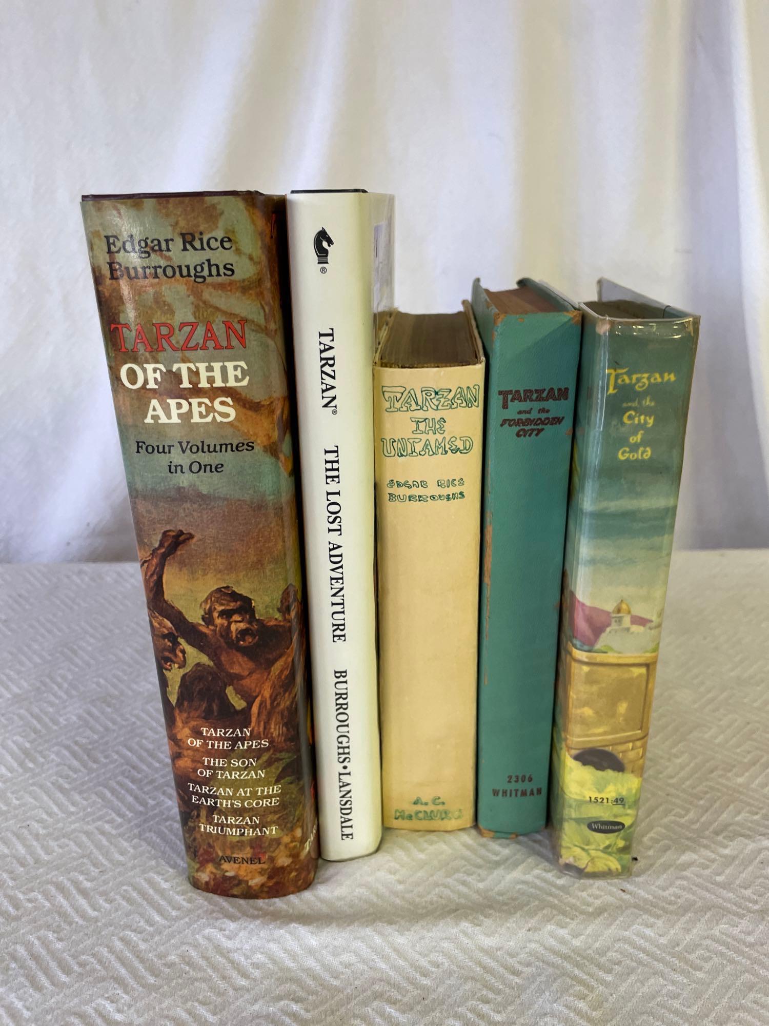 5 Tarzan Books