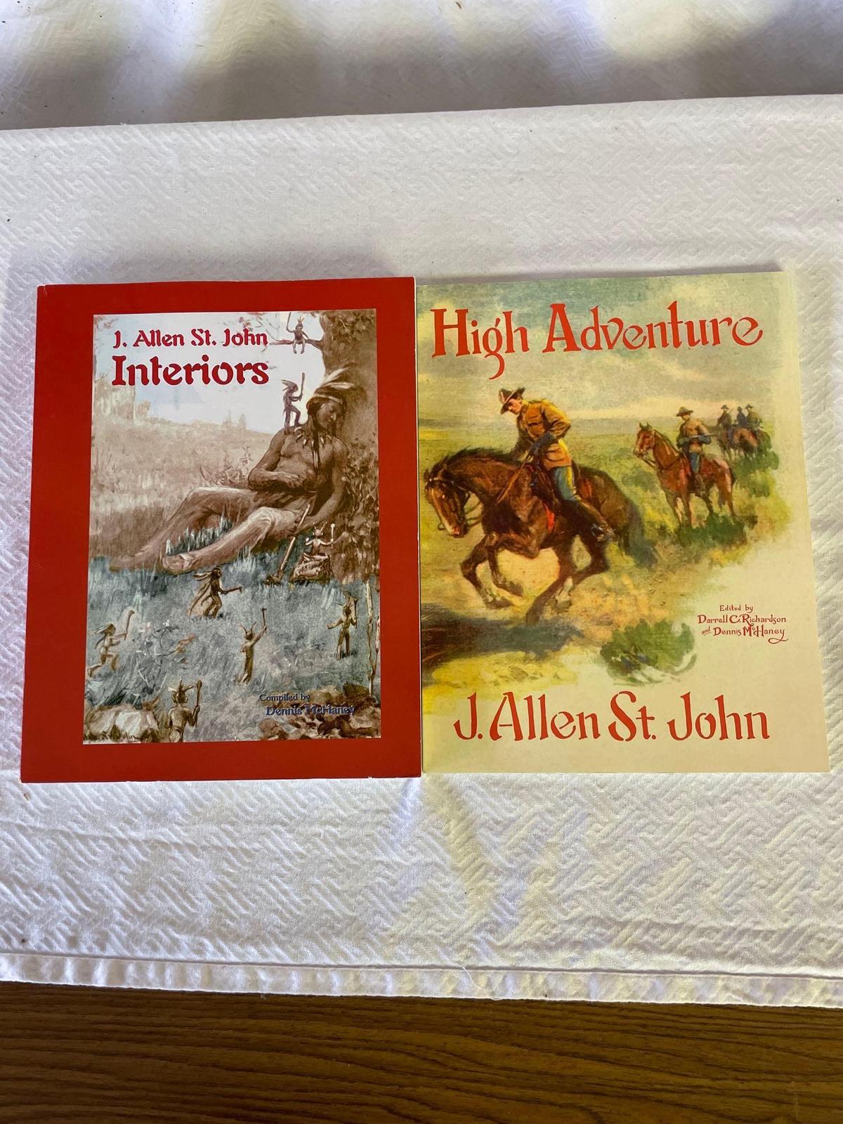 J Allen St John Books