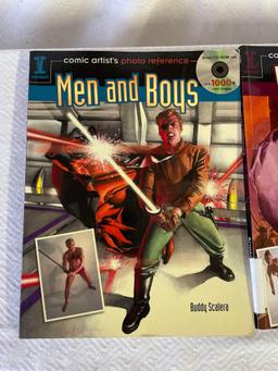 Comic Art Photo Reference Books (2)