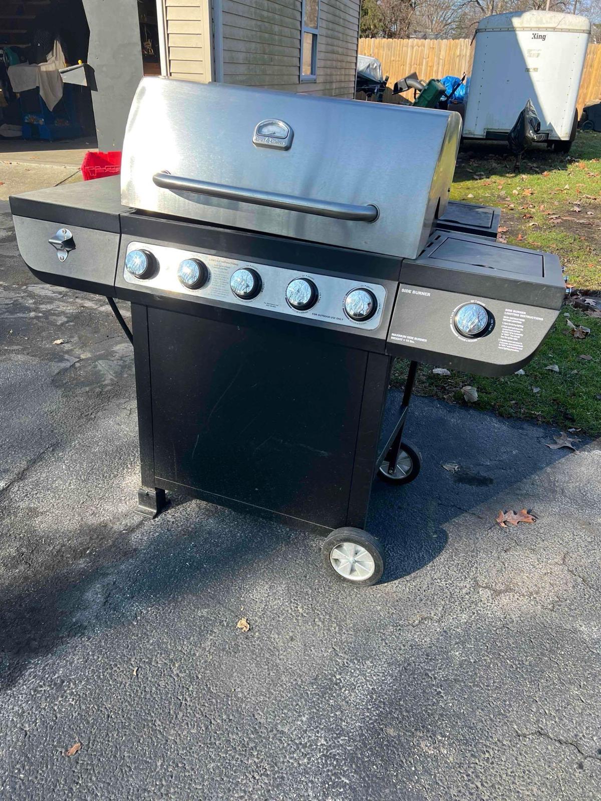 Even and Embers gas Grill