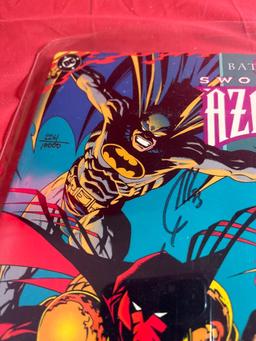 Signed Batman and Superman Comics