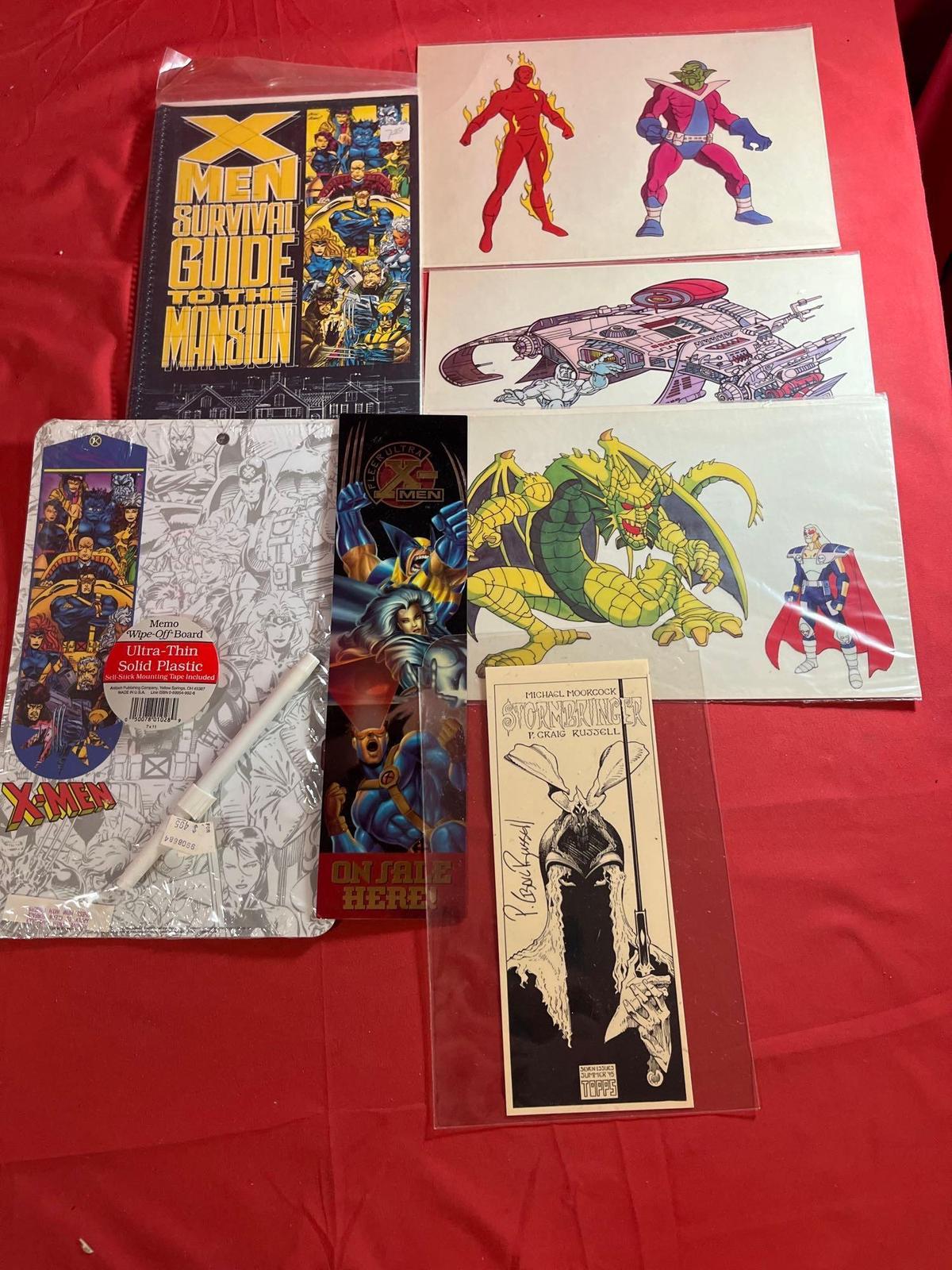 Assorted Comic Collectibles
