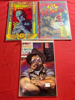 The Mummy, Holiday for Screams and A1 TPBs