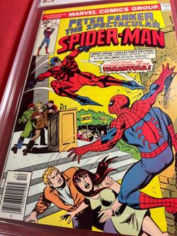 The Spectacular Spider-Man CGC Graded Key Comic