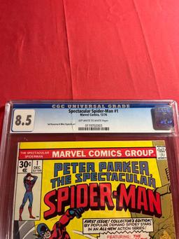 The Spectacular Spider-Man CGC Graded Key Comic