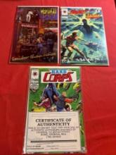 Signed Vertigo, Magnus Robot Fighter and Hard Corps Comics