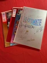 Signed 8x Deathmate Comic