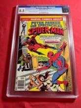 The Spectacular Spider-Man CGC Graded Key Comic