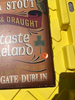 Guinness taste of Ireland sign