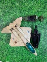Vintage GI Joe Jet toy and parts