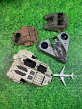 vintage gi joe toy vehicles and parts