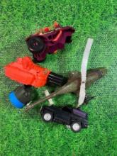 Vintage toy parts and accessories