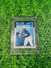 blue jays cecil fielder rookie card