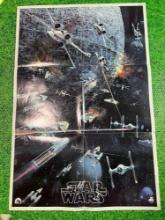 vintage 1977 star wars poster