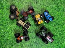 hot wheels lot of monster trucks