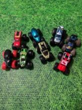 lot of hot wheel monster trucks