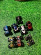 8 hot wheels monster trucks