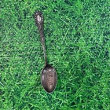 Antique Souvenir sterling silver spoon