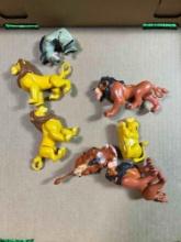 vintage burger king lion king toys