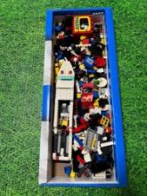 lot of vintage lego sets and weighted lego boat ballasts pieces