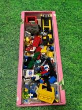flat of vintage retired legos