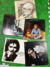 5 vintage vinyl records