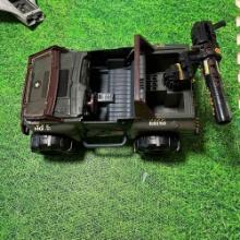 large vintage GI Joe toy vehicle rhino