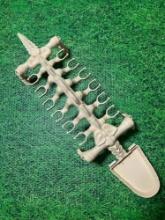 vintage He Man skeleton toy holder