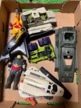 vintage lot of toys gi joe parts