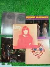 5 vinyl records