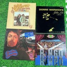 records paul McCartney, ringo, john denver dionne warick