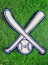 large varsity baseball patch