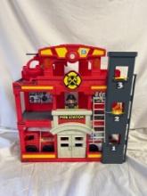 Kids Connection Fire Station Playset