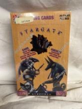 Sealed Box Of Stargate Trading Card Packs