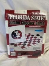 Florida State University Jumbo Checker Board Game