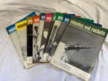 vintage Missiles and Rockets Magazines