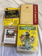 Vintage Sesame Street Books, Science and Inventions Books and Misc