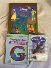Disney, Sesame Street and Ratatouille Books
