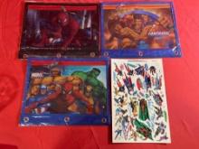 New Marvel Pencil Pouches and Vintage Superman Stickers
